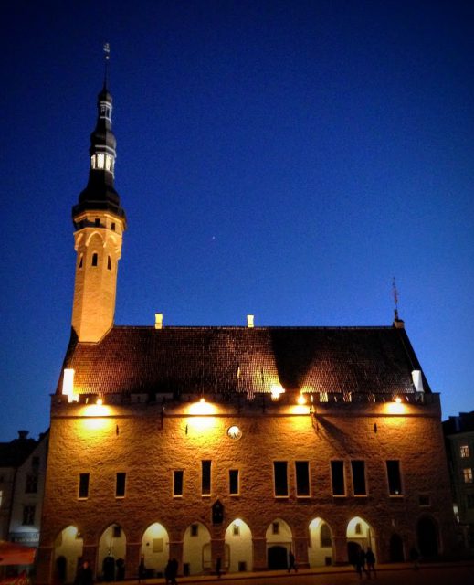 Tallinn, Estland, en hanseatisk UNESCO-stad
