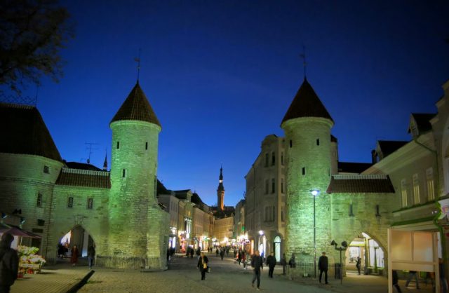 Tallinn, Estland, en hanseatisk UNESCO-stad